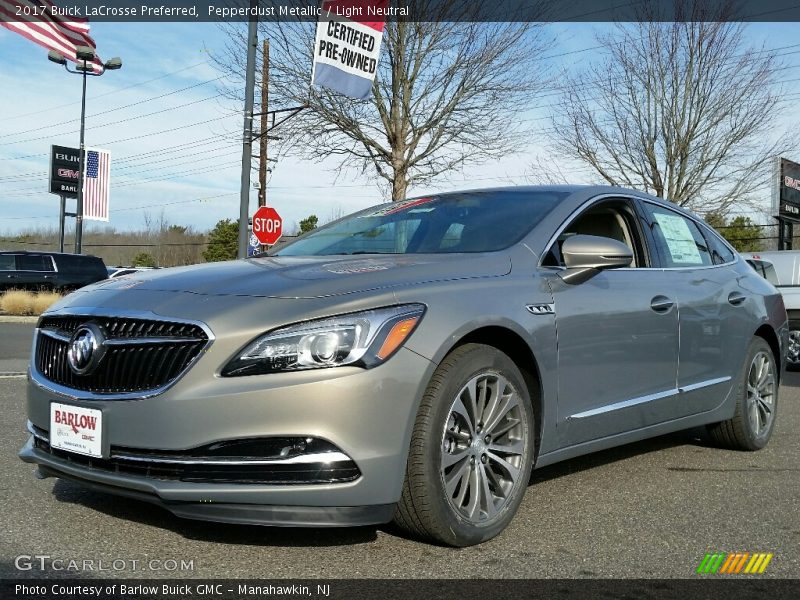 Pepperdust Metallic / Light Neutral 2017 Buick LaCrosse Preferred
