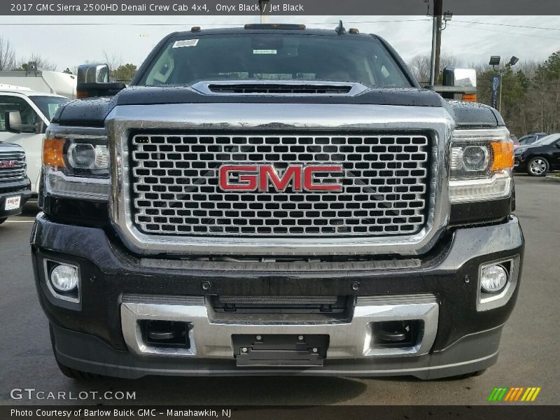 Onyx Black / Jet Black 2017 GMC Sierra 2500HD Denali Crew Cab 4x4