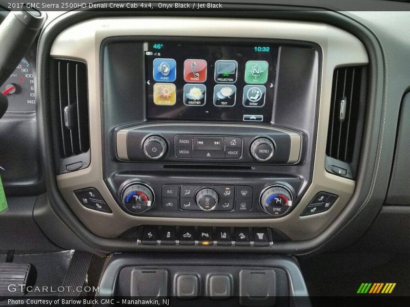 Controls of 2017 Sierra 2500HD Denali Crew Cab 4x4