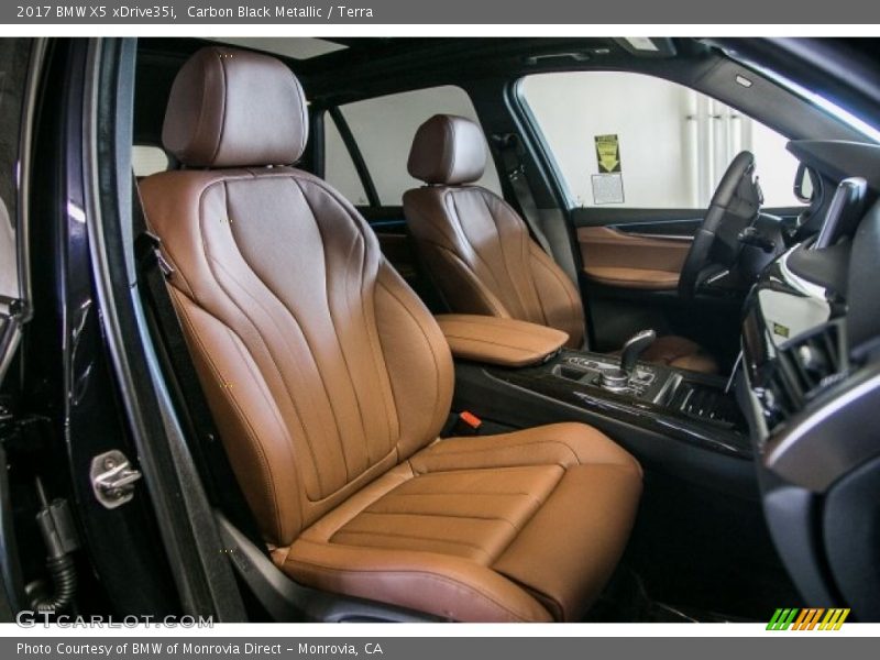 Carbon Black Metallic / Terra 2017 BMW X5 xDrive35i