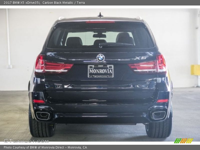 Carbon Black Metallic / Terra 2017 BMW X5 xDrive35i