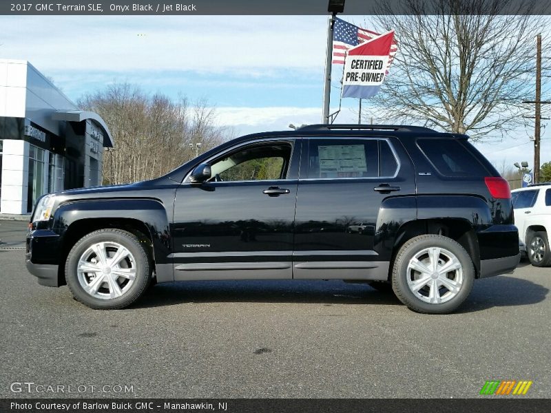 Onyx Black / Jet Black 2017 GMC Terrain SLE