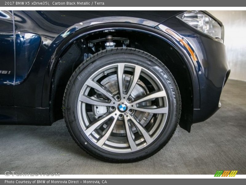 Carbon Black Metallic / Terra 2017 BMW X5 xDrive35i