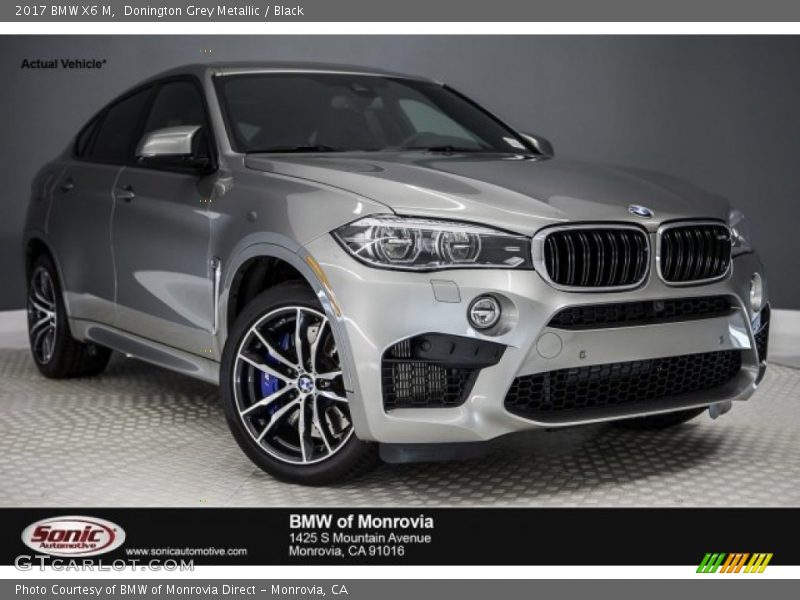 Donington Grey Metallic / Black 2017 BMW X6 M