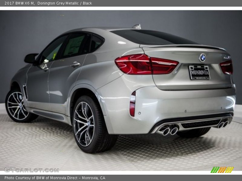 Donington Grey Metallic / Black 2017 BMW X6 M