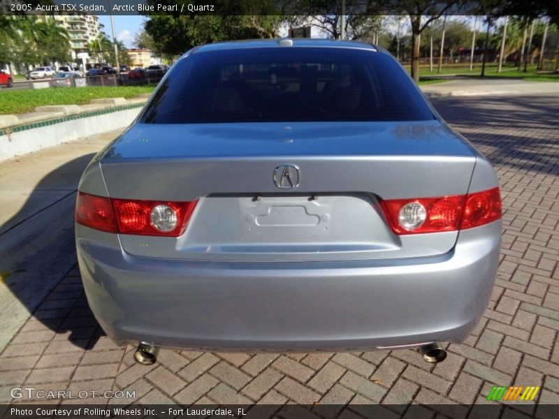 Arctic Blue Pearl / Quartz 2005 Acura TSX Sedan