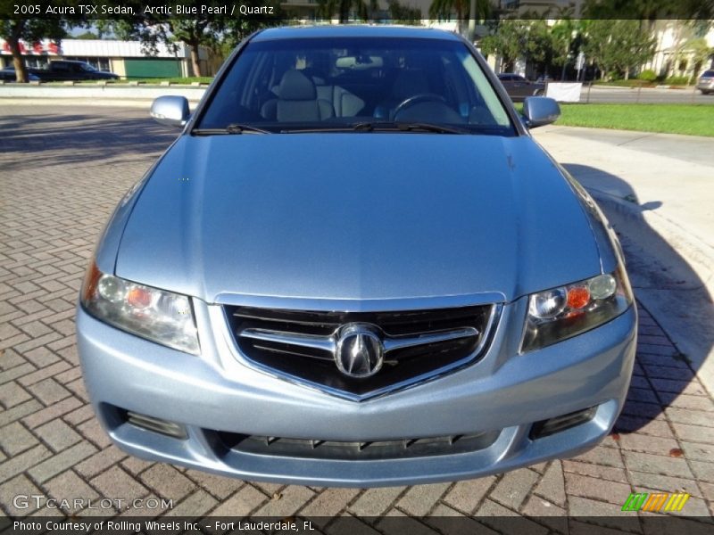 Arctic Blue Pearl / Quartz 2005 Acura TSX Sedan