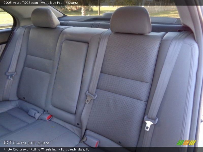 Arctic Blue Pearl / Quartz 2005 Acura TSX Sedan