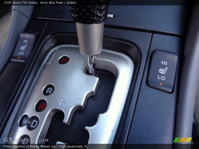 Arctic Blue Pearl / Quartz 2005 Acura TSX Sedan