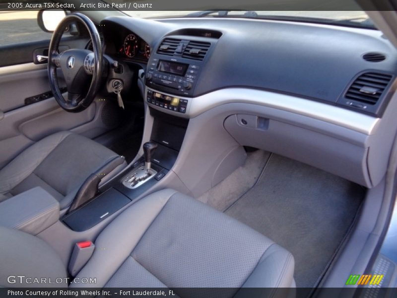 Arctic Blue Pearl / Quartz 2005 Acura TSX Sedan