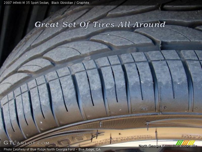 Black Obsidian / Graphite 2007 Infiniti M 35 Sport Sedan