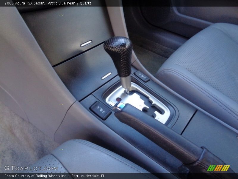 Arctic Blue Pearl / Quartz 2005 Acura TSX Sedan
