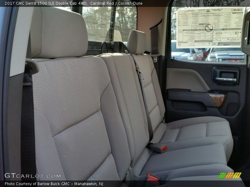 Cardinal Red / Cocoa/­Dune 2017 GMC Sierra 1500 SLE Double Cab 4WD