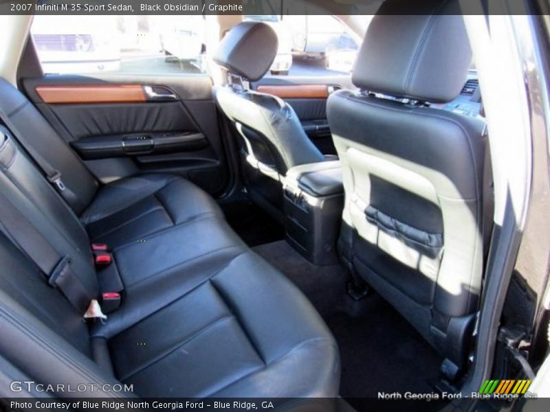 Black Obsidian / Graphite 2007 Infiniti M 35 Sport Sedan