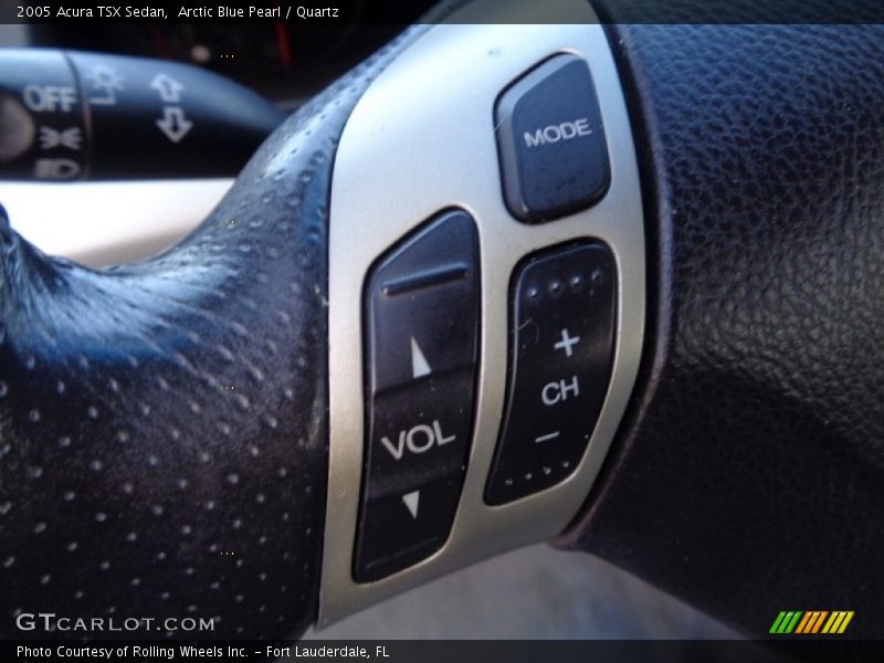 Arctic Blue Pearl / Quartz 2005 Acura TSX Sedan