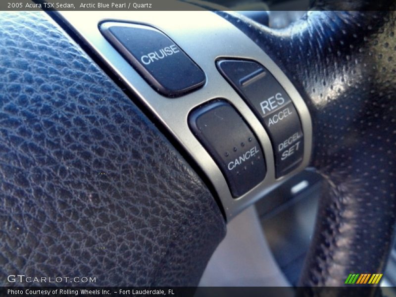 Arctic Blue Pearl / Quartz 2005 Acura TSX Sedan