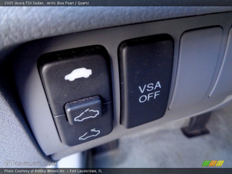 Arctic Blue Pearl / Quartz 2005 Acura TSX Sedan