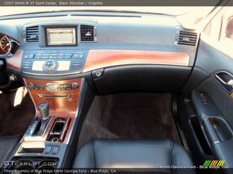 Black Obsidian / Graphite 2007 Infiniti M 35 Sport Sedan