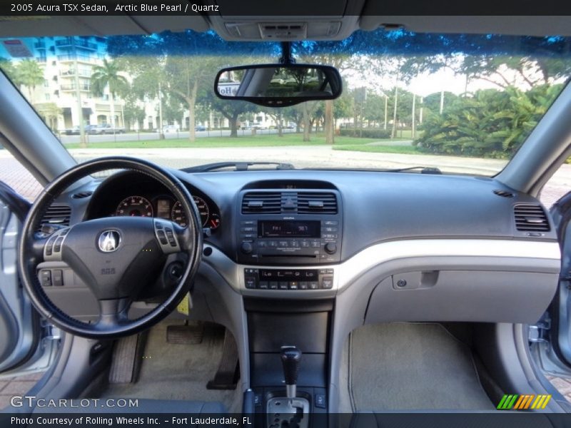 Arctic Blue Pearl / Quartz 2005 Acura TSX Sedan