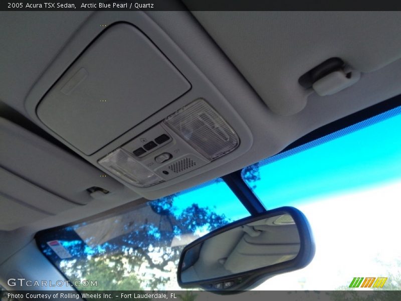 Arctic Blue Pearl / Quartz 2005 Acura TSX Sedan