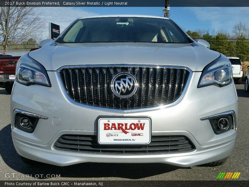 Galaxy Silver Metallic / Light Neutral 2017 Buick Envision Preferred