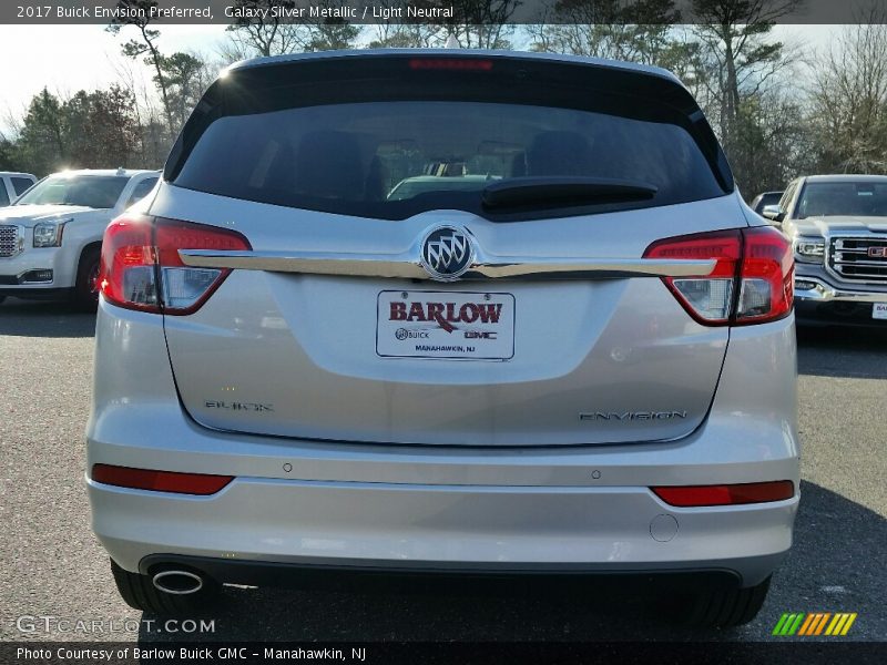 Galaxy Silver Metallic / Light Neutral 2017 Buick Envision Preferred