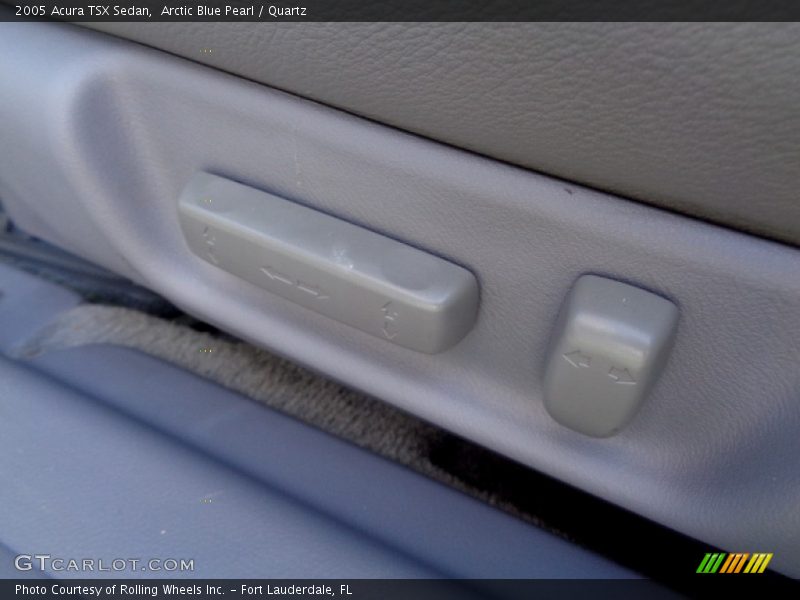 Arctic Blue Pearl / Quartz 2005 Acura TSX Sedan