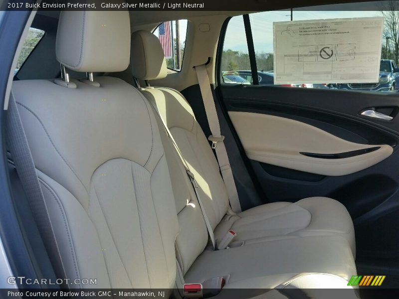 Galaxy Silver Metallic / Light Neutral 2017 Buick Envision Preferred