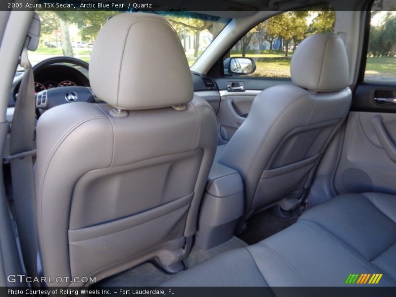 Arctic Blue Pearl / Quartz 2005 Acura TSX Sedan