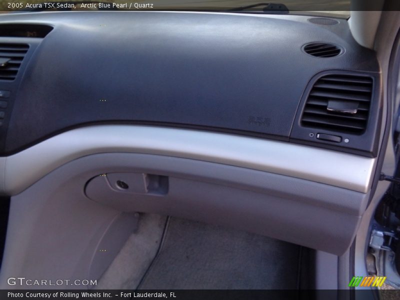Arctic Blue Pearl / Quartz 2005 Acura TSX Sedan