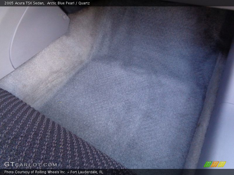 Arctic Blue Pearl / Quartz 2005 Acura TSX Sedan