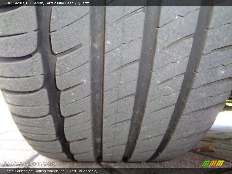 Arctic Blue Pearl / Quartz 2005 Acura TSX Sedan