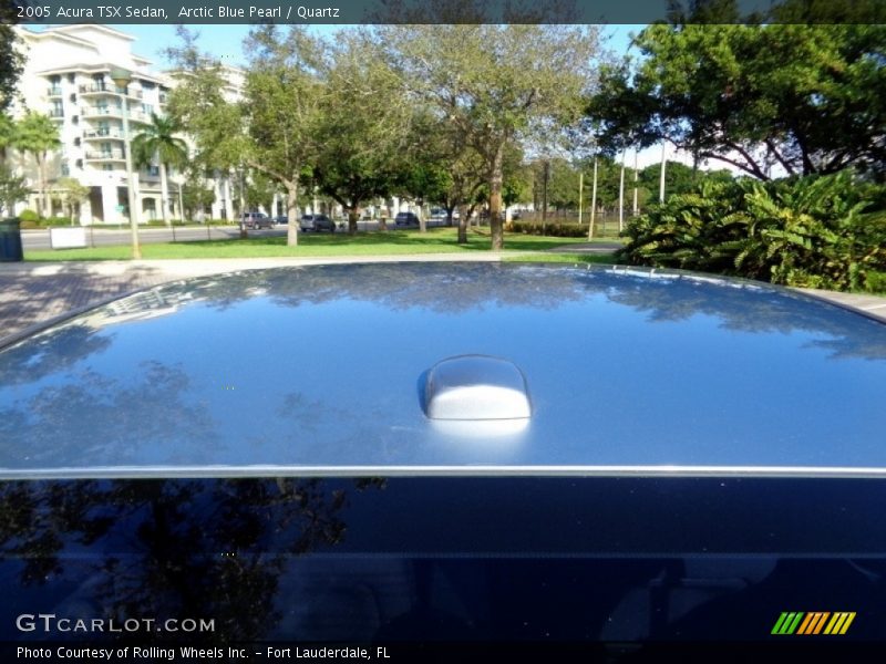 Arctic Blue Pearl / Quartz 2005 Acura TSX Sedan