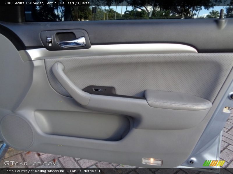 Arctic Blue Pearl / Quartz 2005 Acura TSX Sedan
