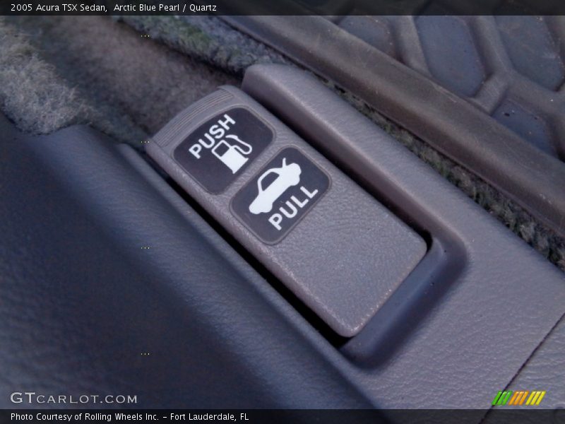 Arctic Blue Pearl / Quartz 2005 Acura TSX Sedan