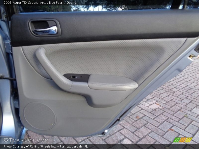 Arctic Blue Pearl / Quartz 2005 Acura TSX Sedan