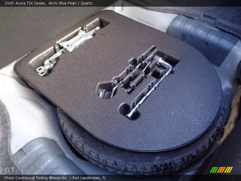 Arctic Blue Pearl / Quartz 2005 Acura TSX Sedan