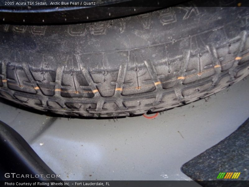 Arctic Blue Pearl / Quartz 2005 Acura TSX Sedan