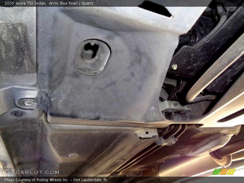Arctic Blue Pearl / Quartz 2005 Acura TSX Sedan