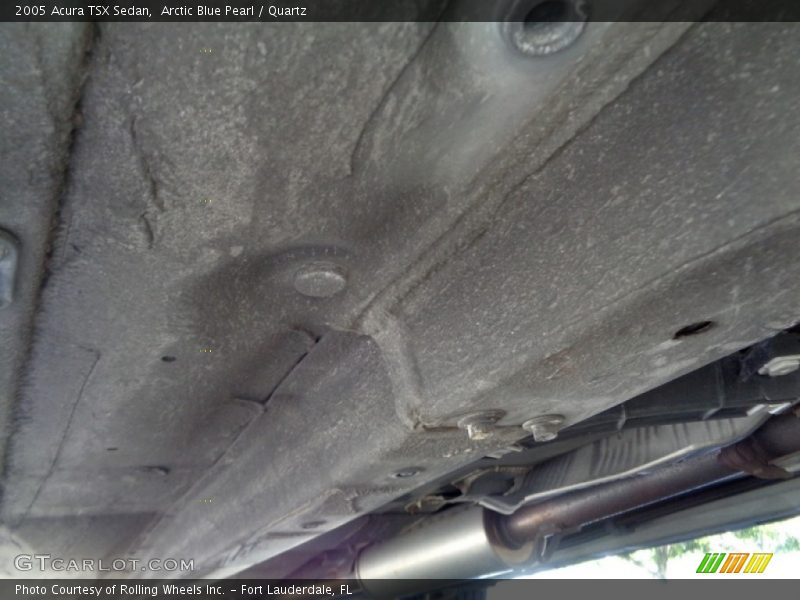 Arctic Blue Pearl / Quartz 2005 Acura TSX Sedan