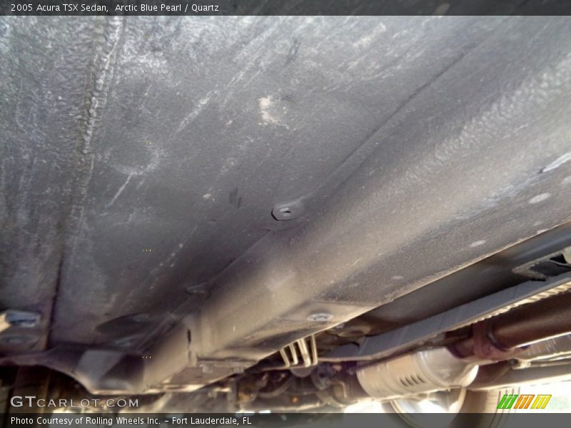 Arctic Blue Pearl / Quartz 2005 Acura TSX Sedan