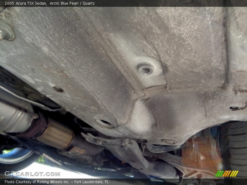 Arctic Blue Pearl / Quartz 2005 Acura TSX Sedan