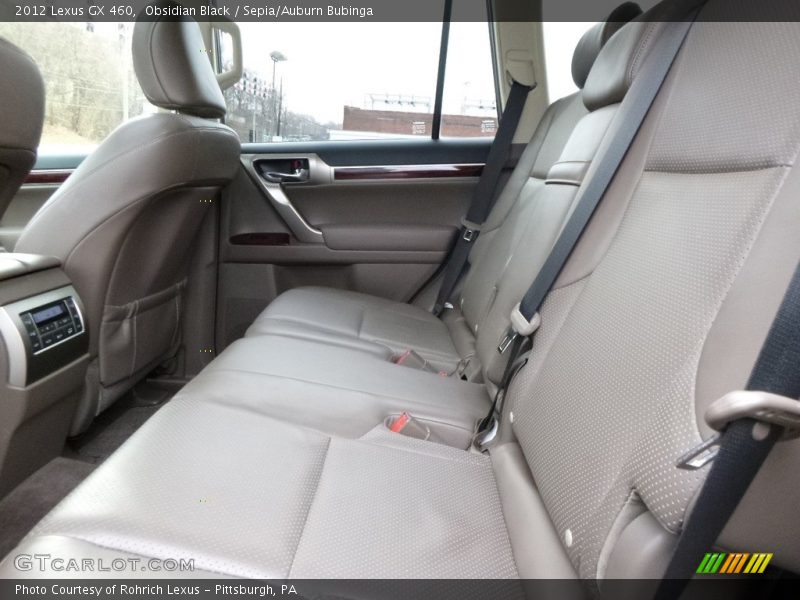 Obsidian Black / Sepia/Auburn Bubinga 2012 Lexus GX 460