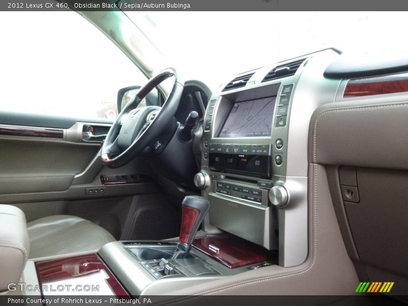 Obsidian Black / Sepia/Auburn Bubinga 2012 Lexus GX 460