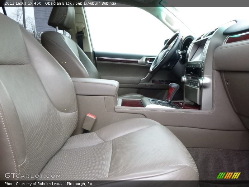 Obsidian Black / Sepia/Auburn Bubinga 2012 Lexus GX 460