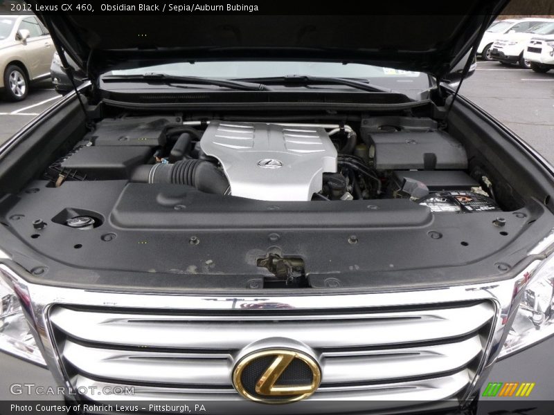 Obsidian Black / Sepia/Auburn Bubinga 2012 Lexus GX 460