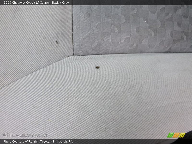 Black / Gray 2009 Chevrolet Cobalt LS Coupe