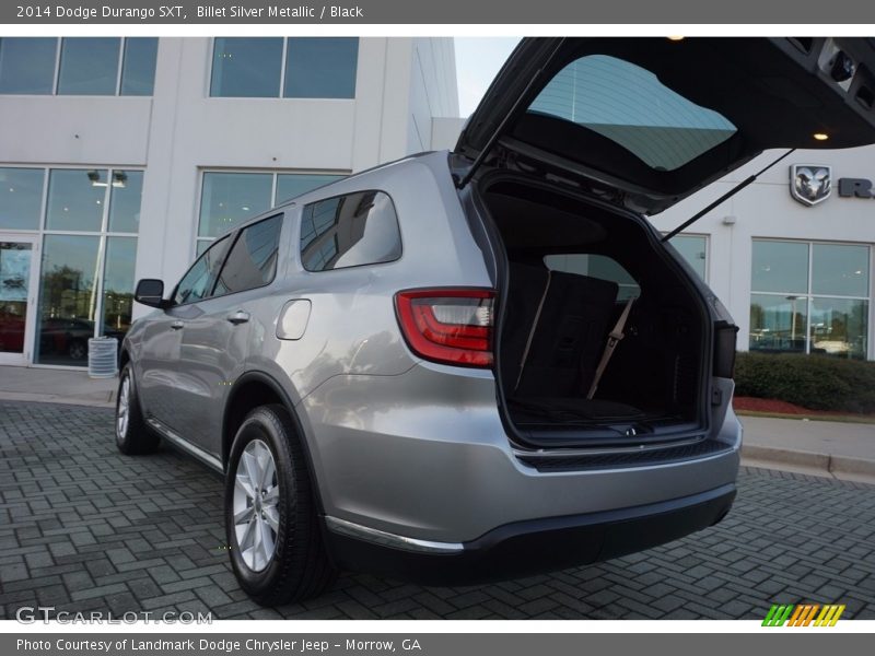Billet Silver Metallic / Black 2014 Dodge Durango SXT