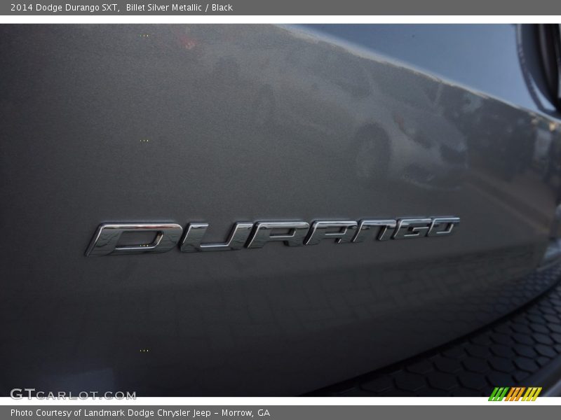 Billet Silver Metallic / Black 2014 Dodge Durango SXT