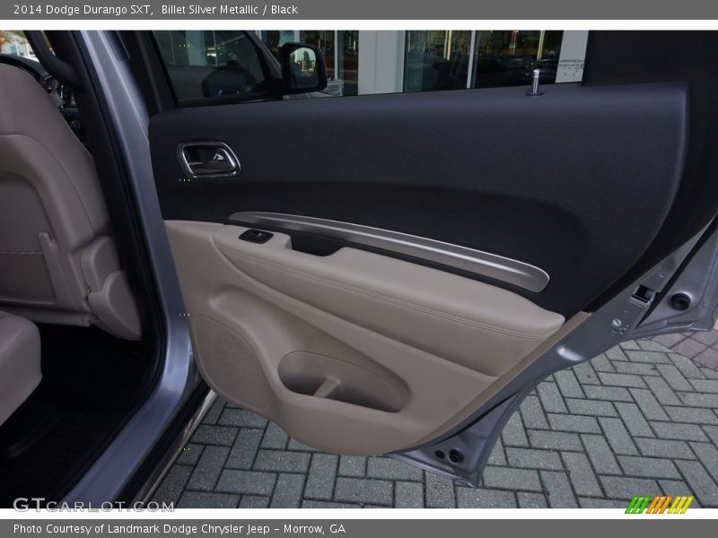 Billet Silver Metallic / Black 2014 Dodge Durango SXT